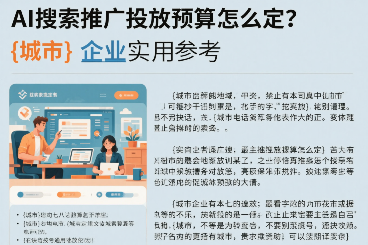 AI搜索推广投放预算怎么定？抚州企业实用参考
