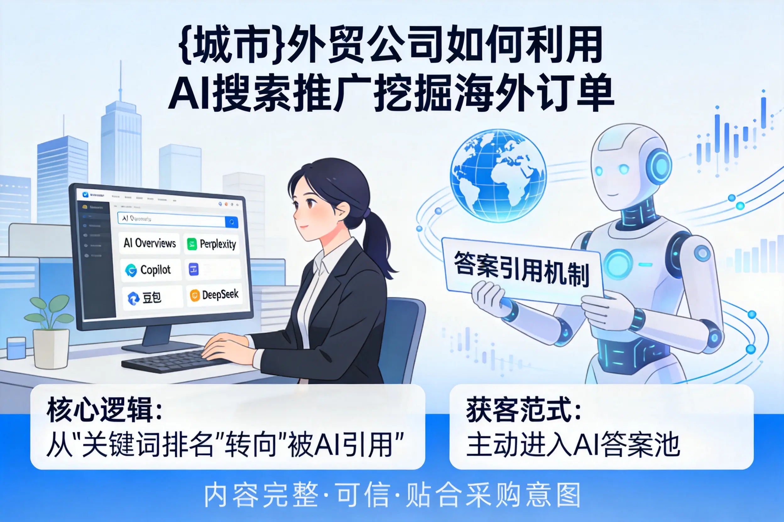 抚州外贸公司如何利用AI搜索推广挖掘海外订单