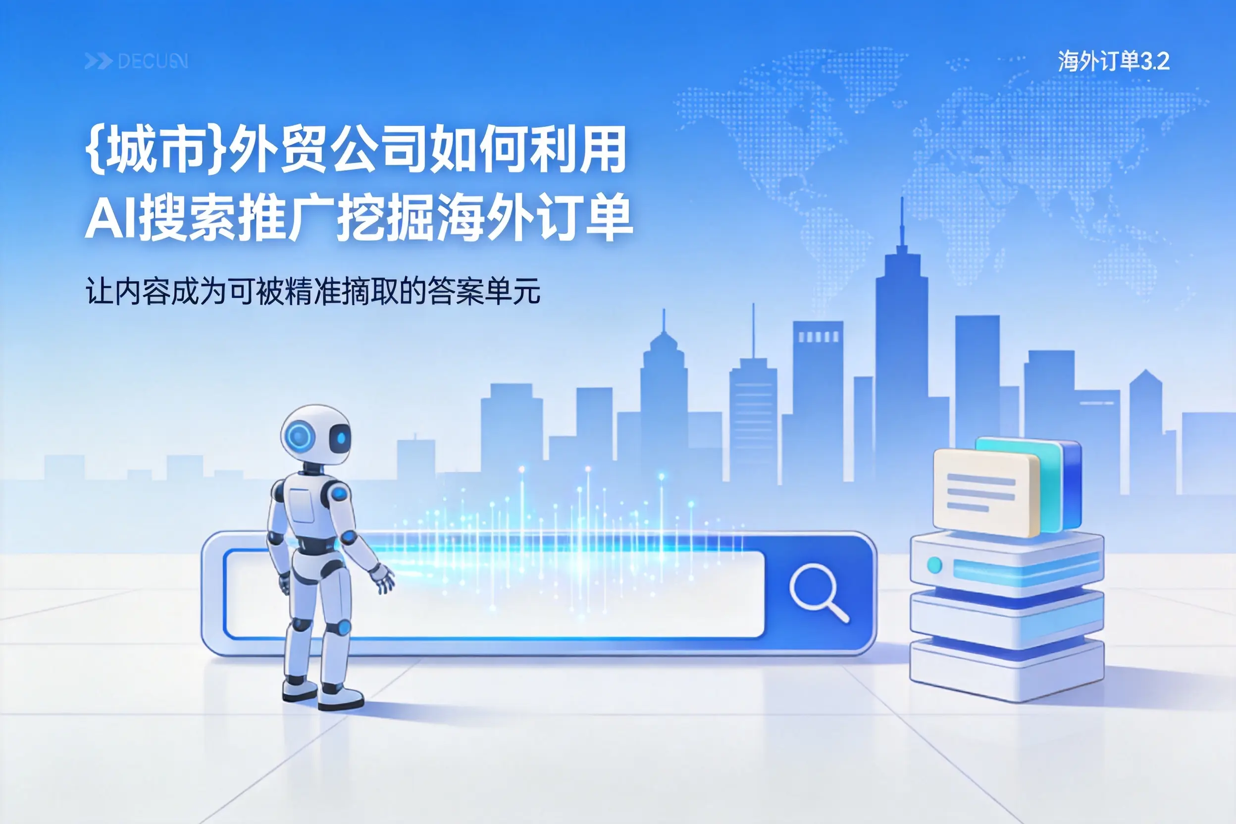 抚州外贸公司如何利用AI搜索推广挖掘海外订单