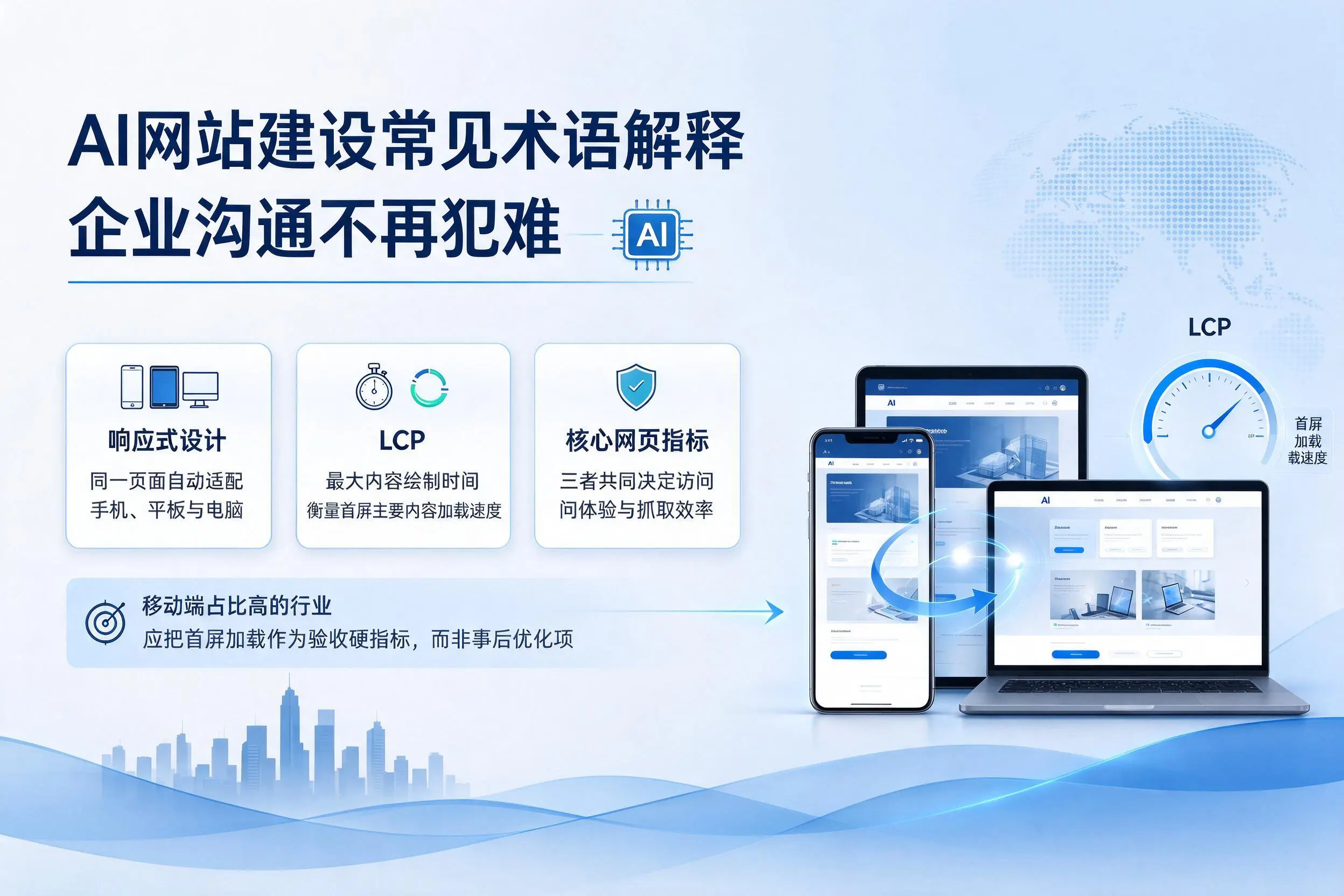 AI网站建设常见术语解释，抚州企业沟通不再犯难