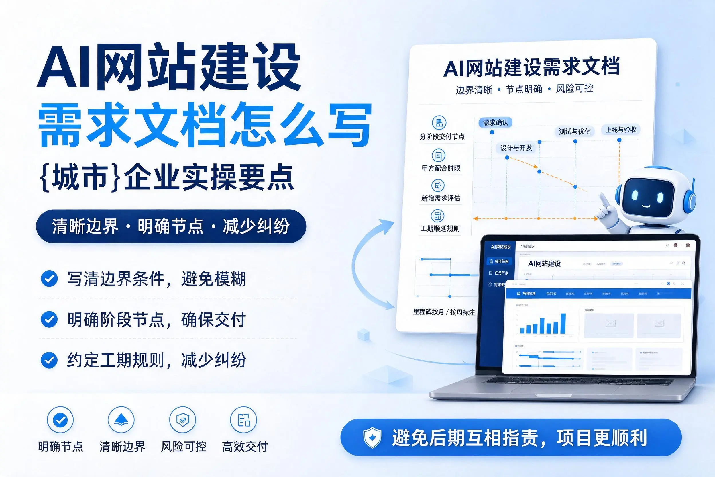 AI网站建设需求文档怎么写，抚州企业实操要点